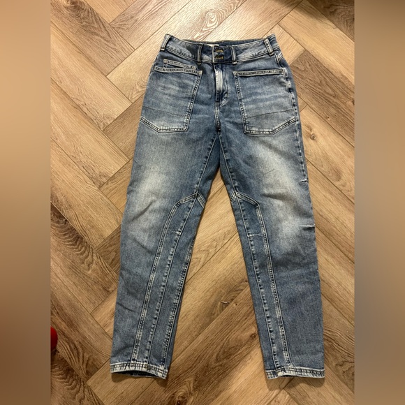 Pilcro Denim - Pilcro The Wanderer Mid-rise Relaxed  Denim Jeans - Lonnie Wash